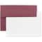 JAM Paper 3.62" x 5.12" Blank Greeting Cards Set with Envelopes, 25ct.